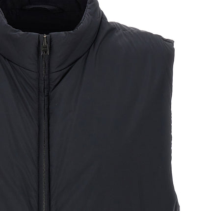 Herno Black Polyamide Sleeveless Jacket