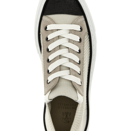 Brunello Cucinelli Multicolor Cotton Low Top Sneakers