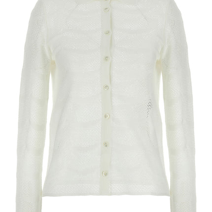 Tom Ford White Cotton Cardigan