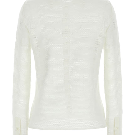 Tom Ford White Cotton Cardigan
