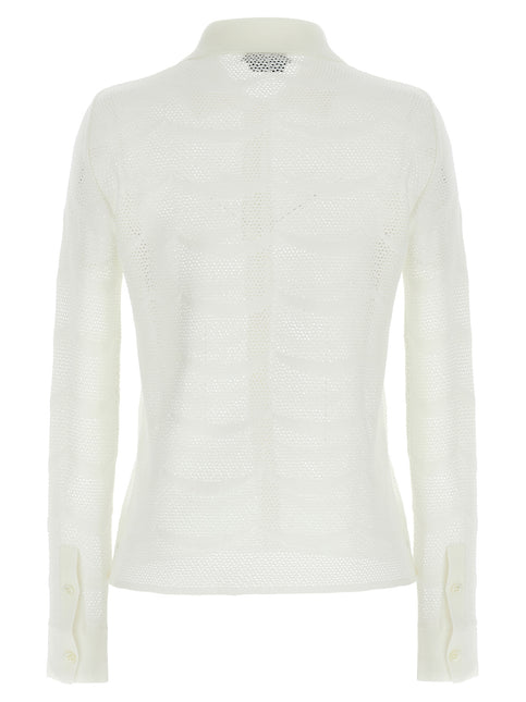 Tom Ford White Cotton Cardigan