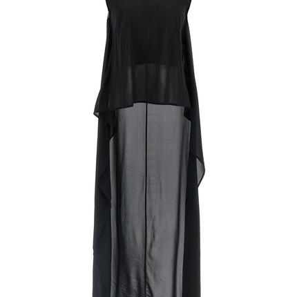 DI.LA3 PARI' Black Silk Tank Tops