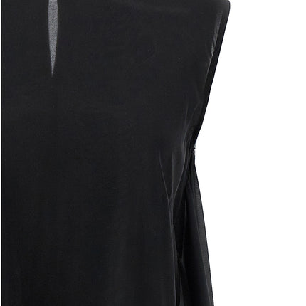 DI.LA3 PARI' Black Silk Tank Tops