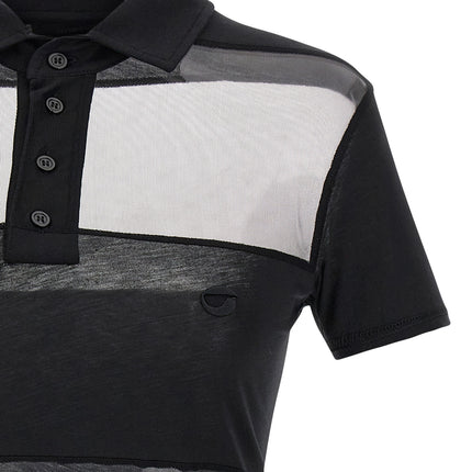 Coperni Black Cotton Polo Shirt