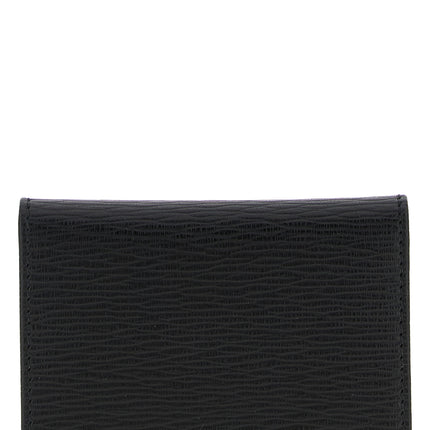 Ferragamo Black Calfskin Cardholder