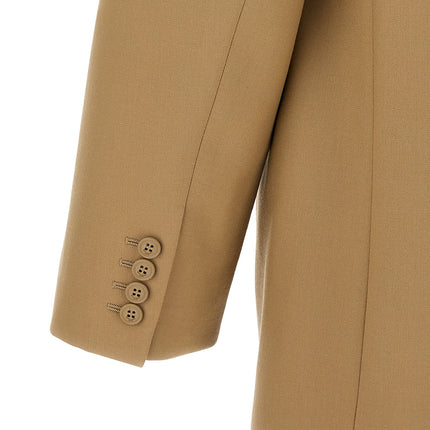 Saint Laurent Beige Wool Blazer