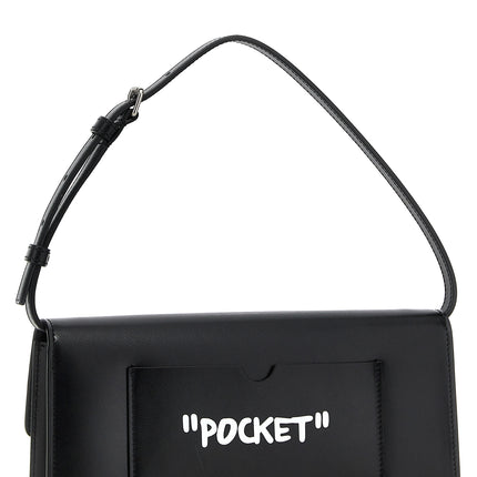 Off-White Bicolor Calfskin Shoulder Bag