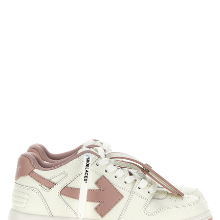 Off-White Multicolor Bovine Leather Low Top Sneakers
