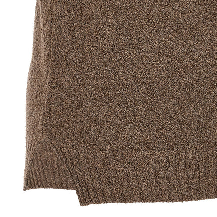 MA'RY'YA Brown Cotton Polo Shirt