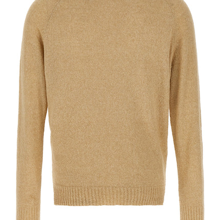 MA'RY'YA Beige Cotton Polo Shirt