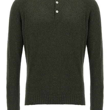 MA'RY'YA Bicolor Cotton Polo Shirt