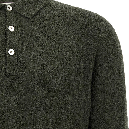 MA'RY'YA Bicolor Cotton Polo Shirt