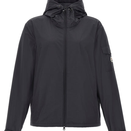 Moncler Black Polyester Shell Jacket