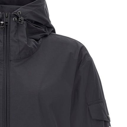 Moncler Black Polyester Shell Jacket