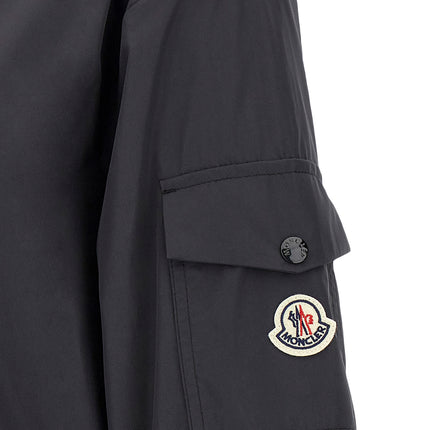 Moncler Black Polyester Shell Jacket