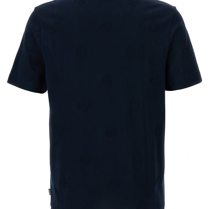 Hugo Boss Blue Cotton T-Shirt