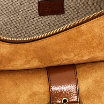 Chloé Brown Calfskin Shoulder Bag