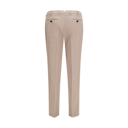 Brunello Cucinelli Beige Cotton Casual Pants