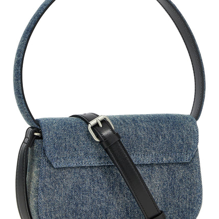 Diesel Blue Cotton Shoulder Bag