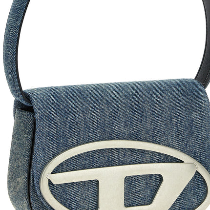 Diesel Blue Cotton Shoulder Bag