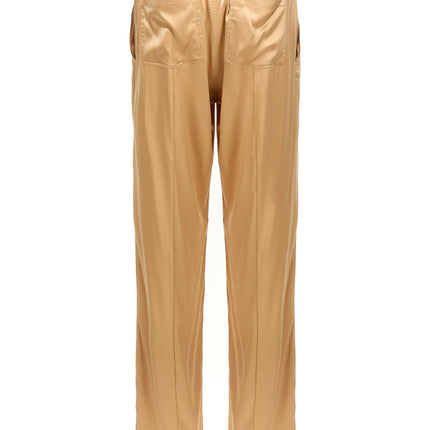 Tom Ford Beige Silk Casual Pants