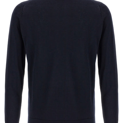 JOHN SMEDLEY Blue Cotton Polo Shirt