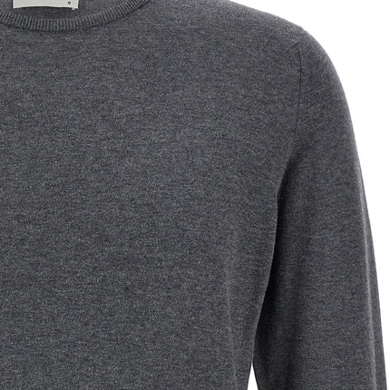 JOHN SMEDLEY Gray Cotton Cardigan