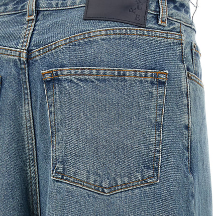 Haikure Blue Cotton Jeans Denim