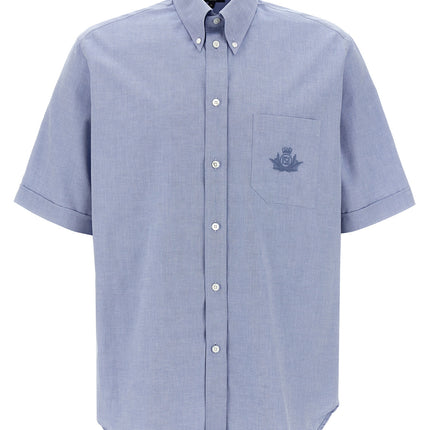 Fendi Blue Cotton Blouse