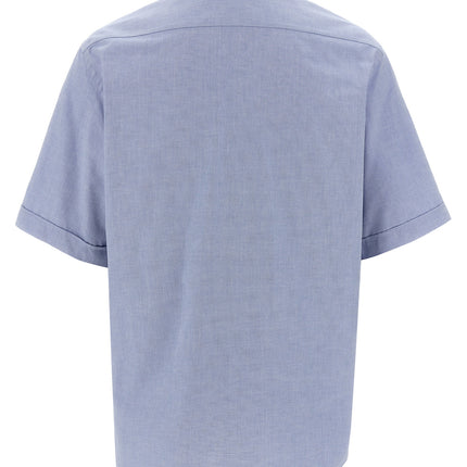 Fendi Blue Cotton Blouse