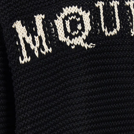 Alexander McQueen Bicolor Cotton Cardigan