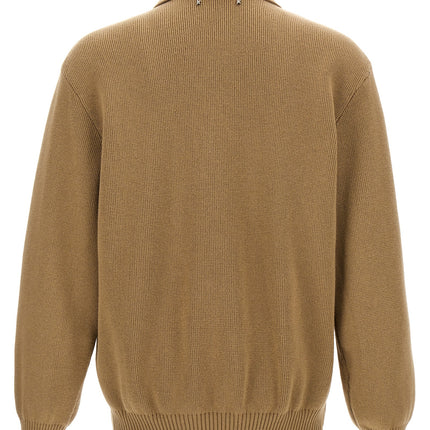 Golden Goose Beige Cowhide Leather Jacket