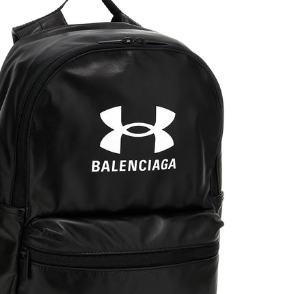 Balenciaga Bicolor Lamb Leather Backpack