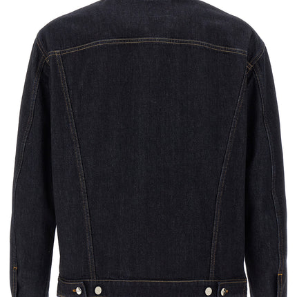 Fendi Blue Cotton Denim Jacket