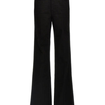 Tom Ford Black Cotton Flared Jeans