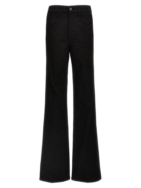 Tom Ford Black Cotton Flared Jeans