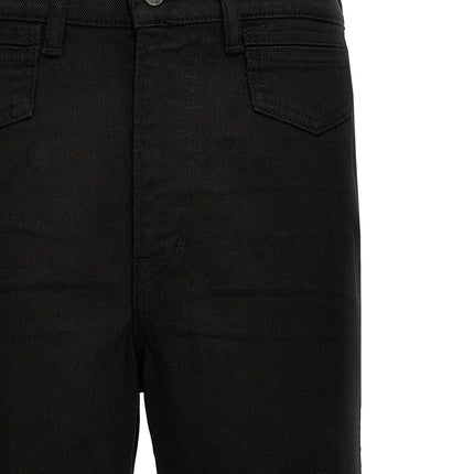 Tom Ford Black Cotton Flared Jeans