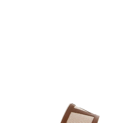 Valentino Garavani Brown Cotton Slides