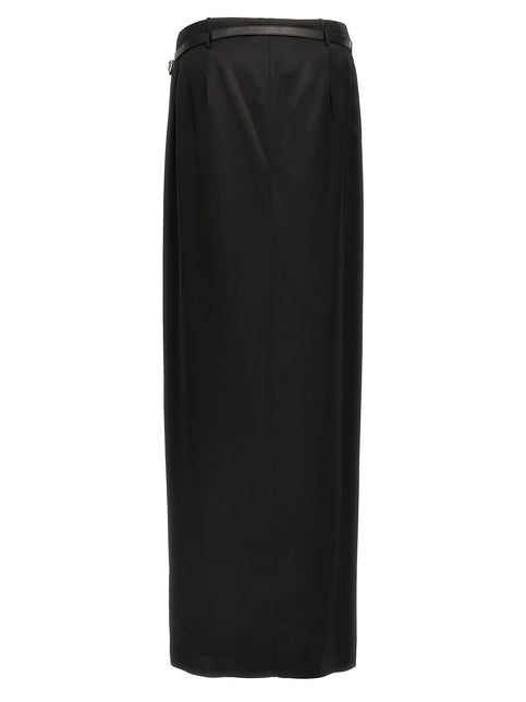 Tom Ford Black Silk Mini Skirt