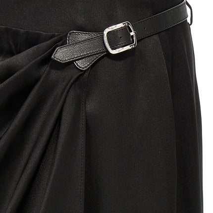 Tom Ford Black Silk Mini Skirt