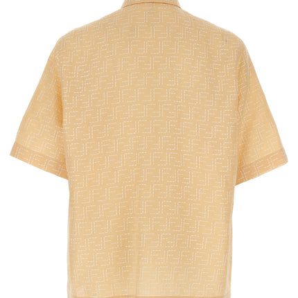 Fendi Beige Linen Blouse