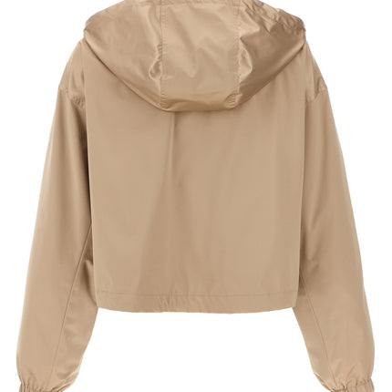 Fendi Brown Polyester Shell Jacket