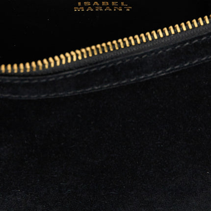 Isabel Marant Black Calfskin Shoulder Bag