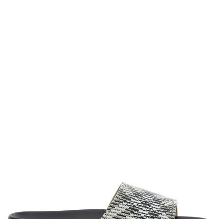 Burberry Multicolor Polyurethane Slides