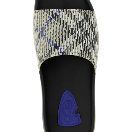Burberry Multicolor Polyurethane Slides