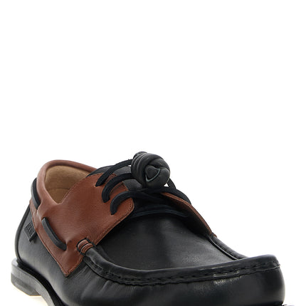 Loewe Multicolor Calfskin Slip-On Loafers