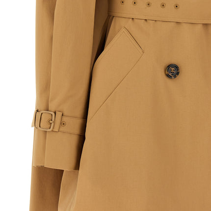 Max Mara Brown Cotton Coat