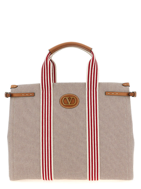 Valentino Garavani Multicolor Cotton Handbag