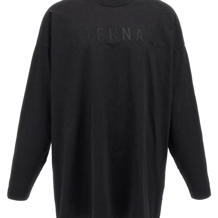 Fear Of God Black Cotton T-Shirt