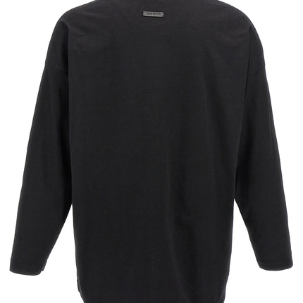 Fear Of God Black Cotton T-Shirt